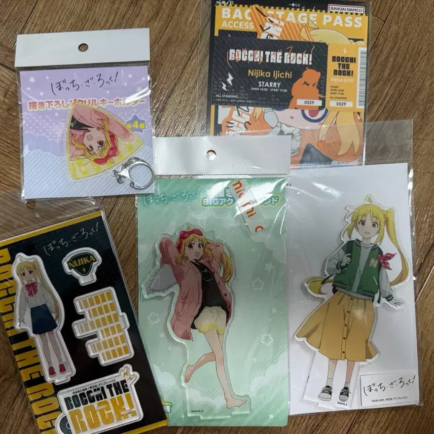 [BUNJANG] Bocchi the Rock! Nijika Acrylic Bundle Set / 봇치 더 록 니지카 굿즈 일괄