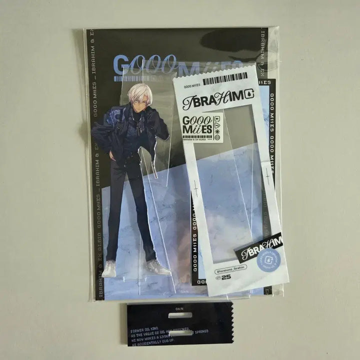 [BUNJANG] Ibrahim Gomez Nijisanji Acrylic Stand / 니지산지 이브라힘 고미즈 아크릴스탠드