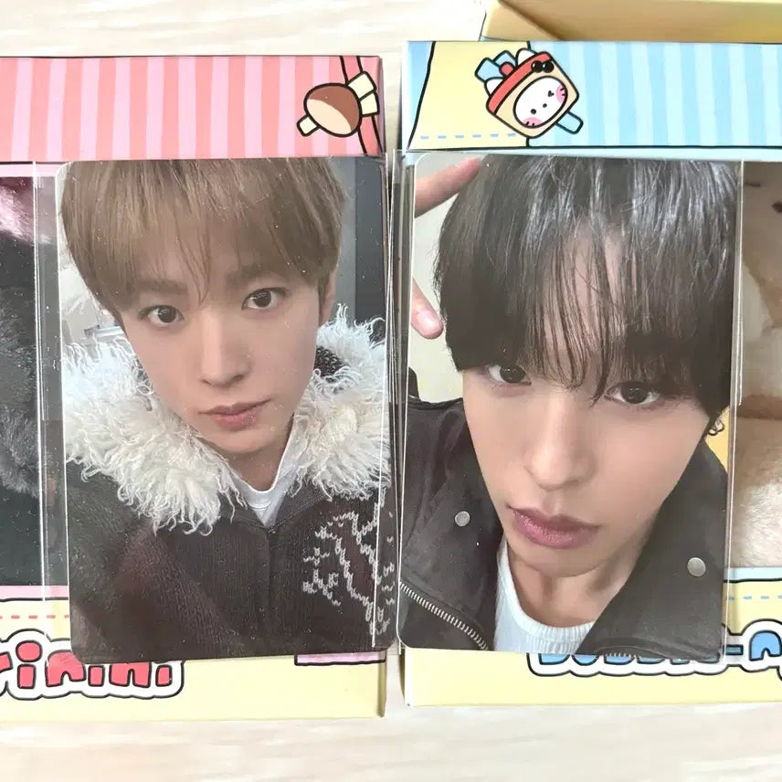 [BUNJANG] NCT WISH Riku Yuushi Mint Condition Unsealed Bubble Nini Kurini Photocard / 엔시티 위시 미개봉 위시니니 쿠리니니 버블냥니 포카 양도 분철 리쿠