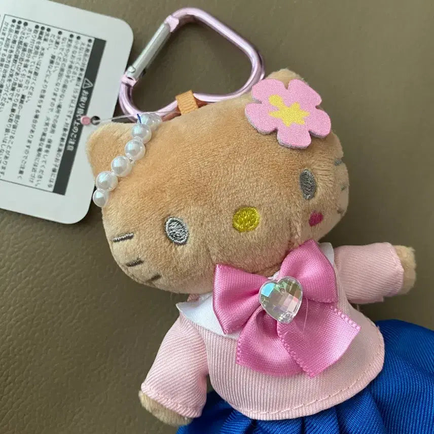 [BUNJANG] Hello Kitty Long Legs School Uniform Keyring / (새상품)롱다리키티 교복키티 키링