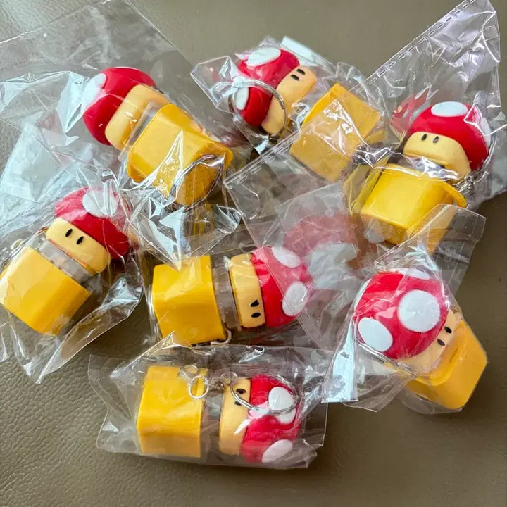 [BUNJANG] Super Mario Toad Keycap with Sound Effects / (개당) 슈퍼마리오 키노피오 키캡(게임사운드 나옴)