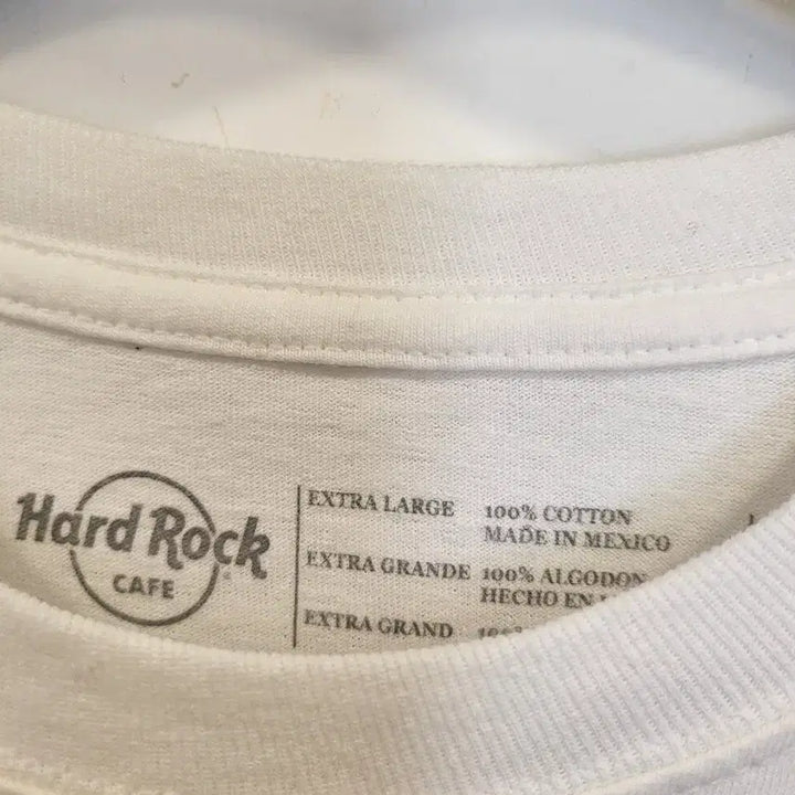 [BUNJANG] Hard Rock Cafe Philadelphia T-Shirt White / 하드락카페 필라델피아 반팔티 화이트