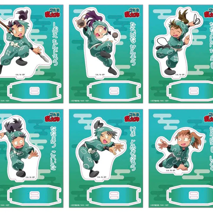 [BUNJANG] Nintama Rantarou Grade 6 Acrylic Standee - Monjaro, Senzo, Isaku, Kema / 닌타마 란타로 6학년이 1학년때 아크릴 몬지로 센조 이사쿠 케마