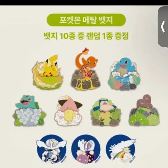 [BUNJANG] Pokemon 30th Anniversary Isaac Toast Pins (Set of 10) / 포켓몬 30주년 이삭 핀뱃지 10종 전종 최저가