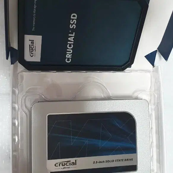 [BUNJANG] Crucial MX500 2.5" SSD Full Box / Crucial MX500 2.5인치 SSD 신품급 풀박