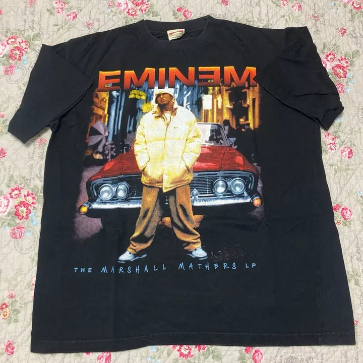 [BUNJANG] Eminem Marshall Mathers LP Short Sleeve T-Shirt Black XL / 빈티지 에미넴 EMINEM Marshall Mathers LP 반팔티