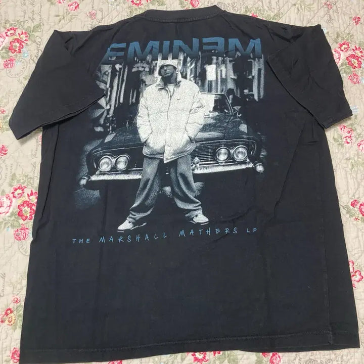 [BUNJANG] Eminem Marshall Mathers LP Short Sleeve T-Shirt Black XL / 빈티지 에미넴 EMINEM Marshall Mathers LP 반팔티