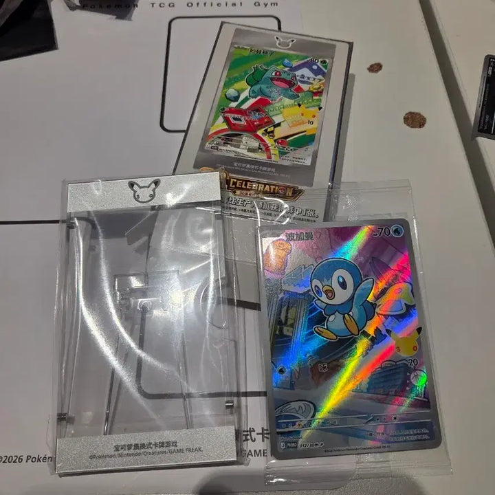 [BUNJANG] Reprint 30th Anniversary Pokemon Cards - Chimchar, Purrloin, Oshawott, Eevee / 중판 30주년 포켓몬 카드 불꽃숭이/냐오불/누리공/펭도리