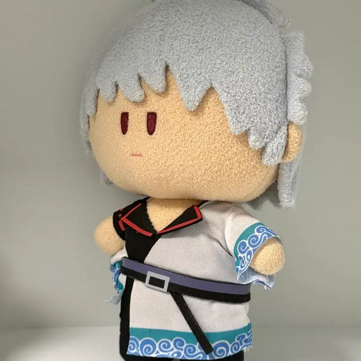 [BUNJANG] Gintama Gintoki Kintoki Big Yorunui Plush / 은혼 긴토키 긴상 빅 요리누이 키링 인형