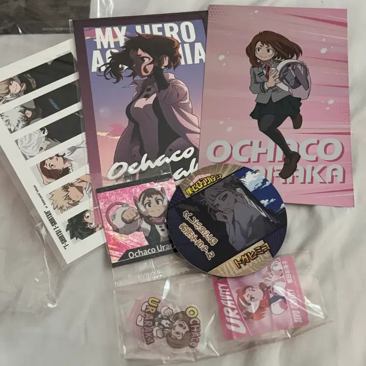 [BUNJANG] My Hero Academia Ochaco Uraraka Goods Bundle Set / 우라라카 굿즈 일괄