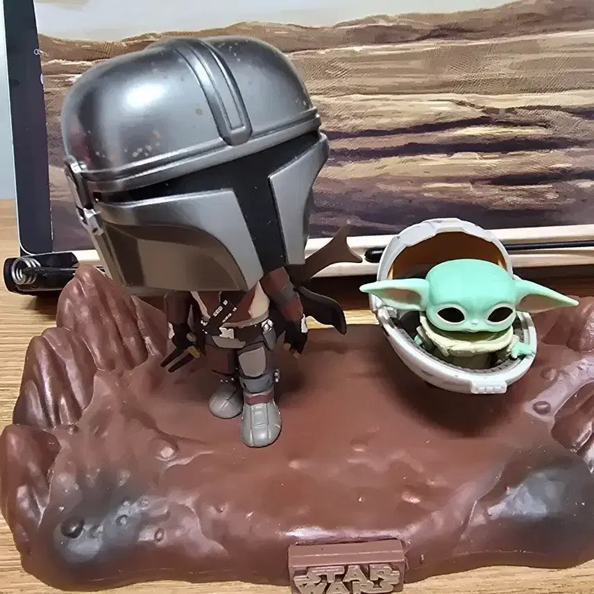 [BUNJANG] Mandalorian &amp; Grogu Funko Pop Figure / 만달로리안 펀코팝