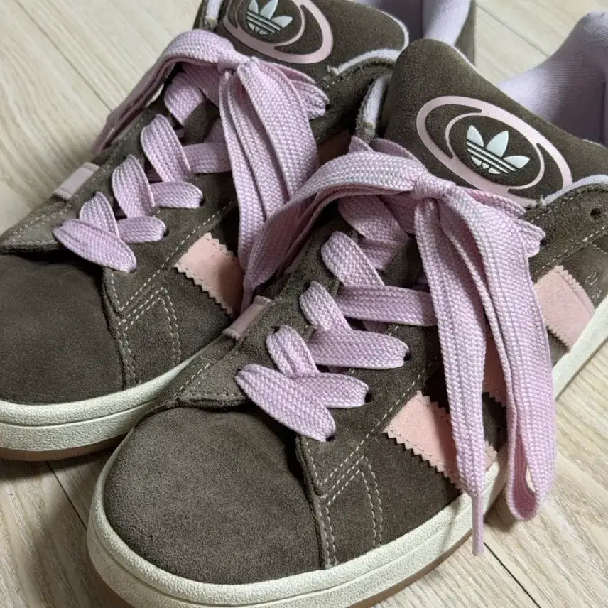 [BUNJANG] Adidas Campus 00s Dust Cargo Clear Pink Sneakers (275) / 아디다스 캠퍼스 00s 더스트 카고 클리어 핑크 275
