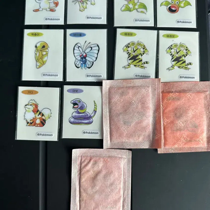 [BUNJANG] Pokemon Pixel Sticker Set (37 pieces) / 포켓몬스터 초판,픽셀 띠부씰37장 일괄 (피카츄,메타몽,갸라도스등등)