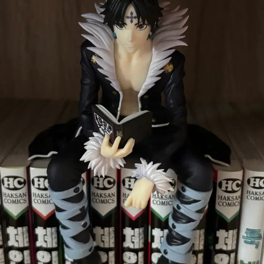 [BUNJANG] Hunter x Hunter Chrollo Lucifer Noodle Stopper Figure / 택포4.9가능) 헌터헌터 클로로 누들스토퍼 피규어