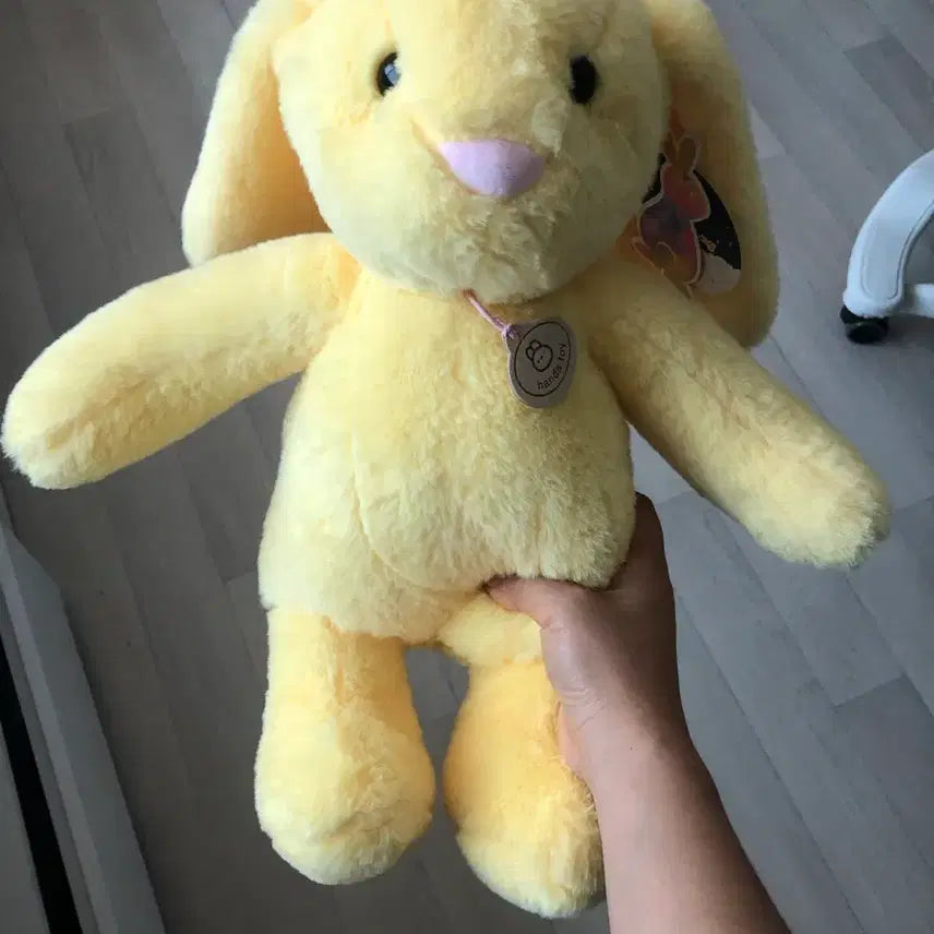 [BUNJANG] Soft Plush Rabbit Stuffed Animal / 토끼인형 (하얀색 /노란색 두가지 있어요 )