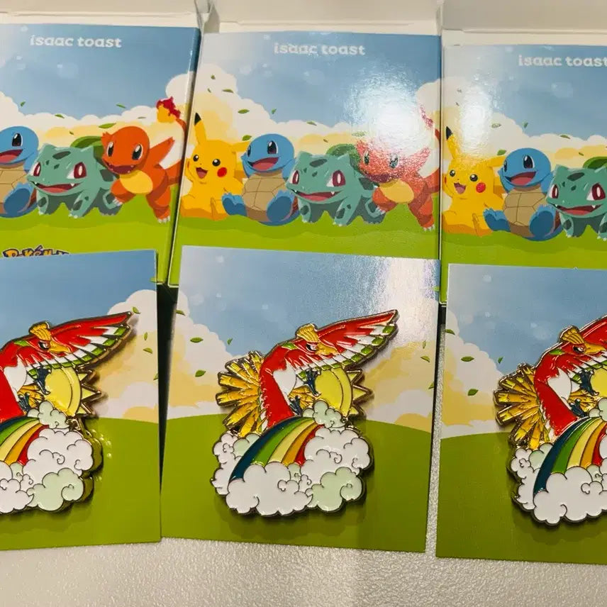 [SOLD OUT] [새상품] 이삭토스트 포켓몬 뱃지 - 시크릿 칠색조
