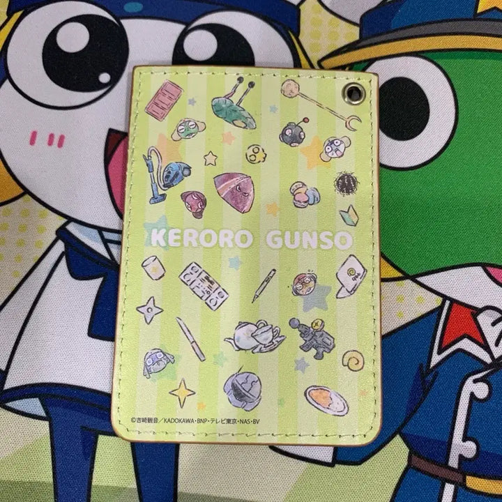 [BUNJANG] Sgt. Frog Keroro Card Wallet Case / 희귀 급처))개구리중사 케로로 카드 지갑 케이스 판매