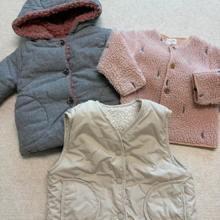[BUNJANG] Baby Autumn/Winter Clothing Bundle (90-100 Size) / 아기옷 가을 겨울옷 패딩 조끼 아동복 바지 하의 일괄 90-100