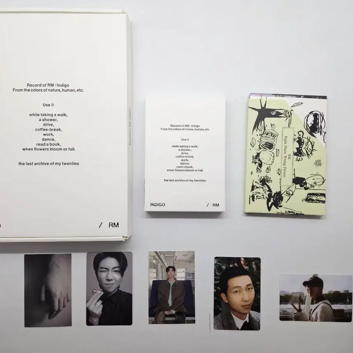 [BUNJANG] BTS RM Indigo Album + RPWP Weverse Album / 방탄소년단 BTS 알엠 RM 인디고(INDIGO) + RPWP 앨범