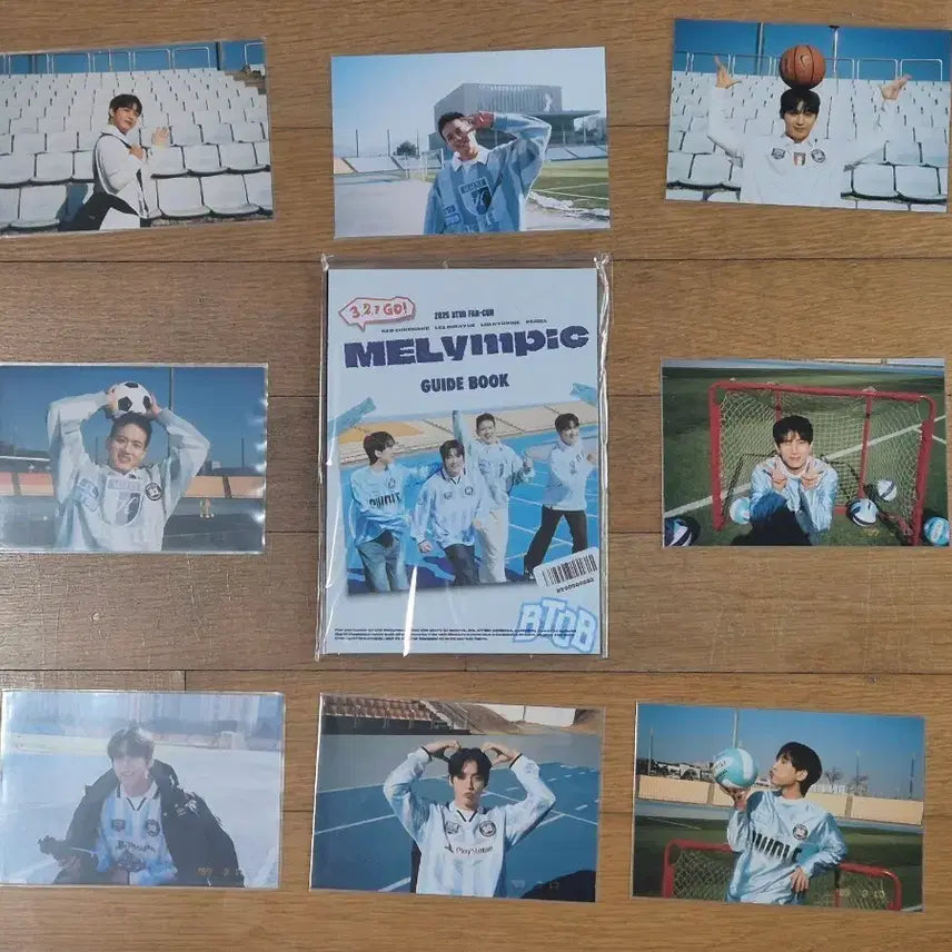 [BUNJANG] BTOB Mel림픽 Guidebook Postcard Bundle Set / 비투비 콘서트 멜림픽 가이드북 엽서 일괄 판매