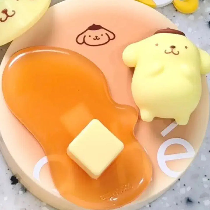 [BUNJANG] ATHE Pompompurin Pancake Tone-up Sun Cushion (Sealed) - Main Product + Charm + Puff / (미개봉) 아떼 폼폼푸린 팬케이크 톤업 선쿠션 본품+파츠+퍼프