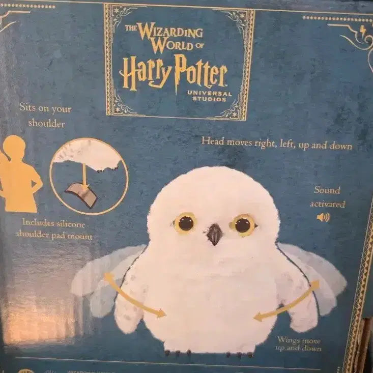 [BUNJANG] Harry Potter Snowy Owl Plush Toy (Universal Studios Japan Authentic) / 해리포터 눈 부엉이 인형 유니버셜재팬 새제품 정품