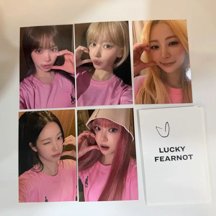 [BUNJANG] Le Sserafim Fearless Lucky Draw Photocard Set / 르세라핌 붐팔라 공방 2주차 포카 세트 양도