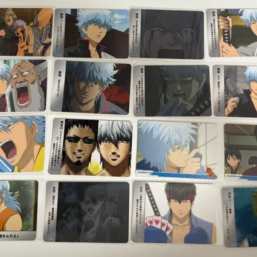 [BUNJANG] Gintama Story Card Set - Gintoki, Hijikata, Kamui / 은혼 스토리 카드 긴토키 히지카타 카무이