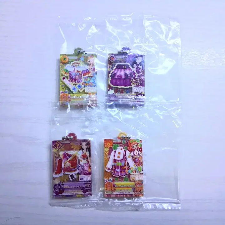 [BUNJANG] Star Para Katsu Para Aikatsu Gacha Gashapon Keyrings Bundle Set / 스타파라 카츠파라 아이카츠 가챠 가샤폰 키링 일괄 양도