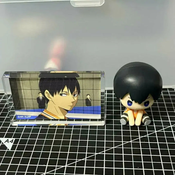 [BUNJANG] Haikyu!! Kageyama Tobio Gacha &amp; Acrylic Block Set / 카게야마 토비오(하이큐) 가챠+아크릴 블록