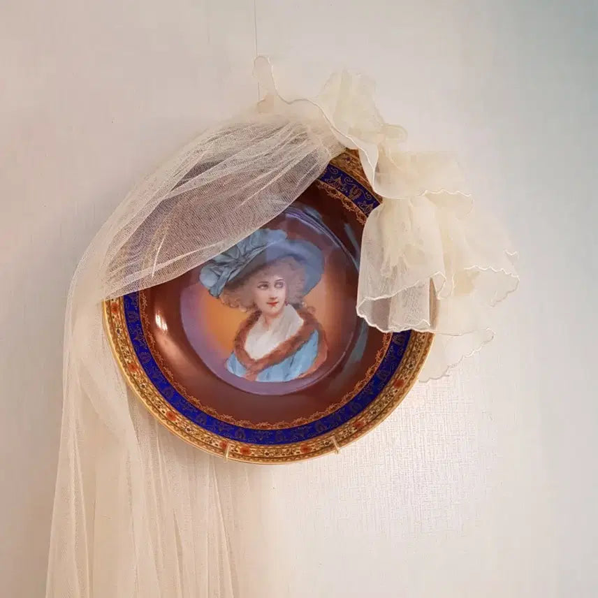 [BUNJANG] Antique "Masterpiece" Porcelain Plate / 앤틱 명화 볼 접시