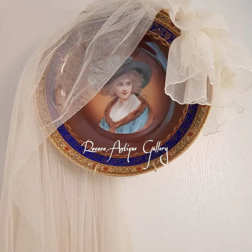 [BUNJANG] Antique "Masterpiece" Porcelain Plate / 앤틱 명화 볼 접시