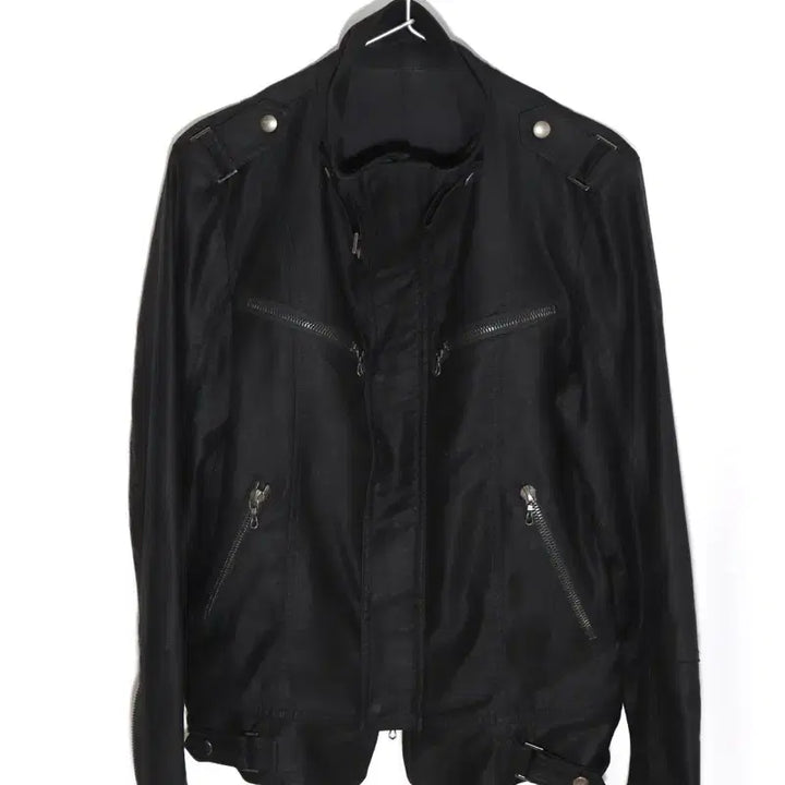 [BUNJANG] Shellac Multi-zip High-neck Jacket / [46] 셸락 멀티집 하이넥 재킷