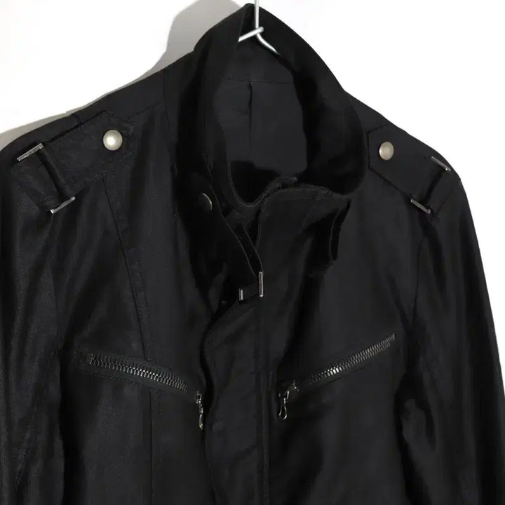 [BUNJANG] Shellac Multi-zip High-neck Jacket / [46] 셸락 멀티집 하이넥 재킷