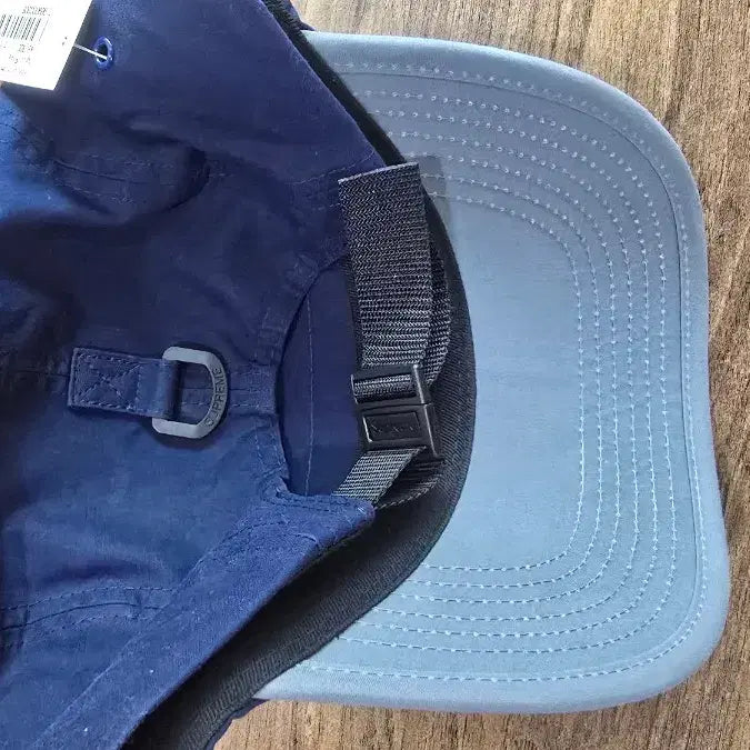[BUNJANG] Supreme Waxed Cotton Camp Cap Navy FW21 / [새상품]슈프림 왁스드 코튼 캠프캡 네이비 - 21FW