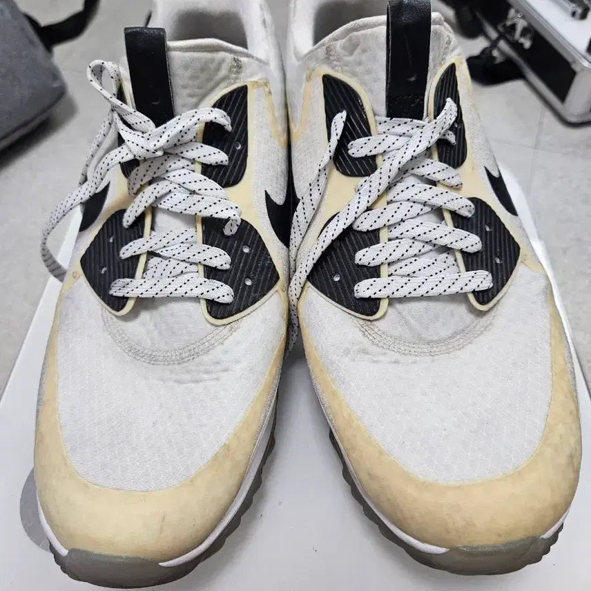 [BUNJANG] Nike Air Max 90 Golf Shoes White/Beige Size 280 / 최저가!!!나이키 에어맥스 90 골프화 화이트/베이지 280