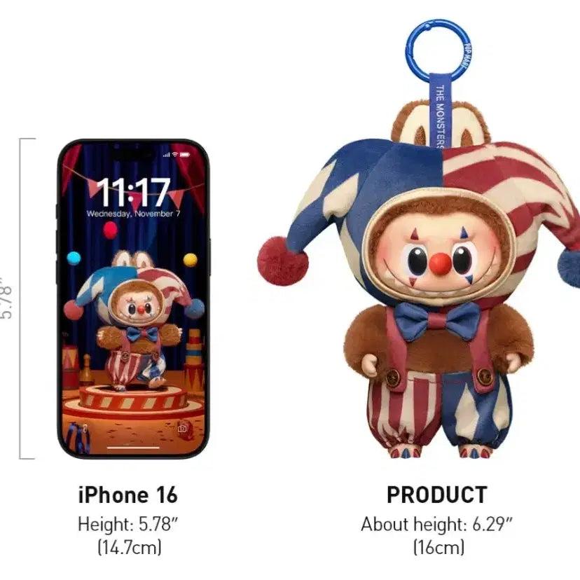 [BUNJANG] Pop Mart Yosuke Series Crimson Dancer Plush Keychain (Sealed) / (미개봉 새상품) 팝마트 와이소시리어스 시리즈 인형 키링(크림슨 댄서)