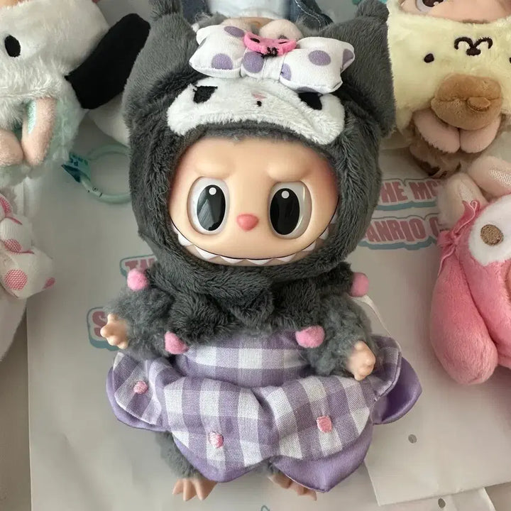 [BUNJANG] Sanrio x Labubu Acrylic Case Display / 산리오 x 라부부