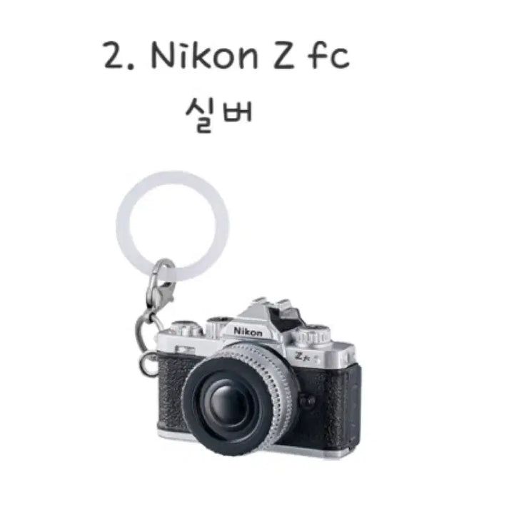 [BUNJANG] Bandai Nikon Coolpix Digital Camera Keychain Gacha / [미개봉] 반다이 니콘 카메라 메지루시 키링 가챠 쿨픽스 디카