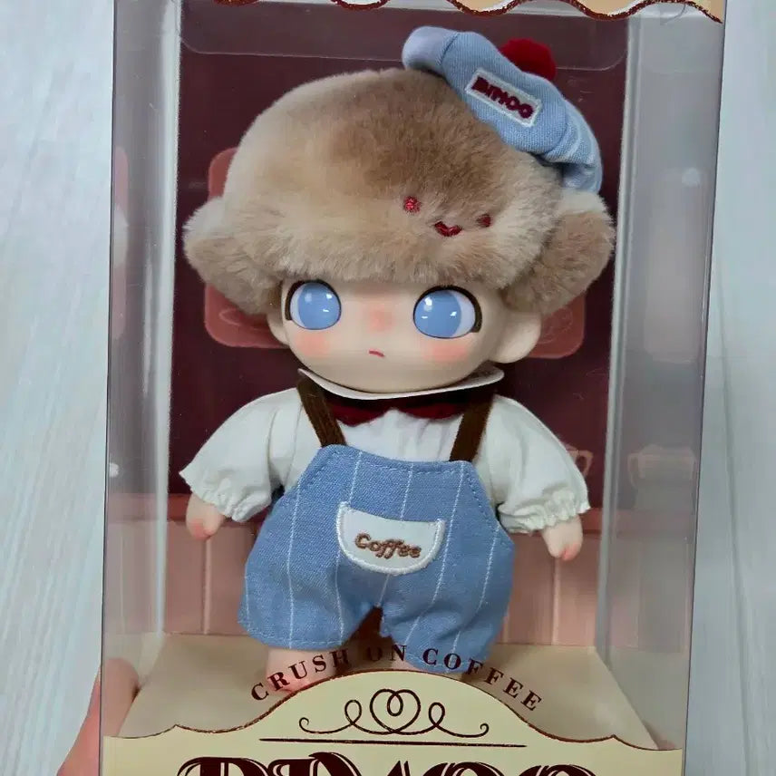[BUNJANG] Pop Mart Dimoo Exciting Coffee Series Plush Keychain / 팝마트 디무 두근 두근 커피 시리즈 인형 키링