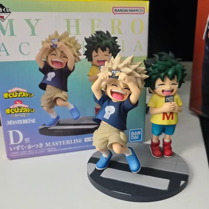 [BUNJANG] My Hero Academia Ichiban Kuji D Prize Bakugo Midoriya Childhood Figure / 최저가20나히아 제일복권 쿠지 D상 바쿠고 미도리야 치비 유년시절 피규어