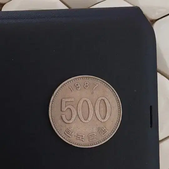 [BUNJANG] 1987 500 Won Coin / 1987년 500원 동전