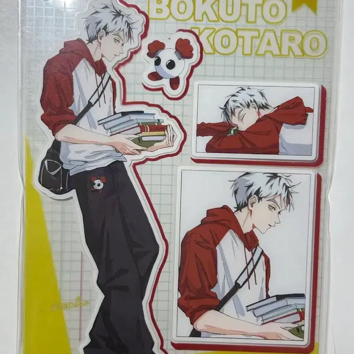 [BUNJANG] Haikyuu Bokuto Acrylic Stand (Damaged) / 하이큐 보쿠토 아크릴 스탠드 하자 ㅜㅜ