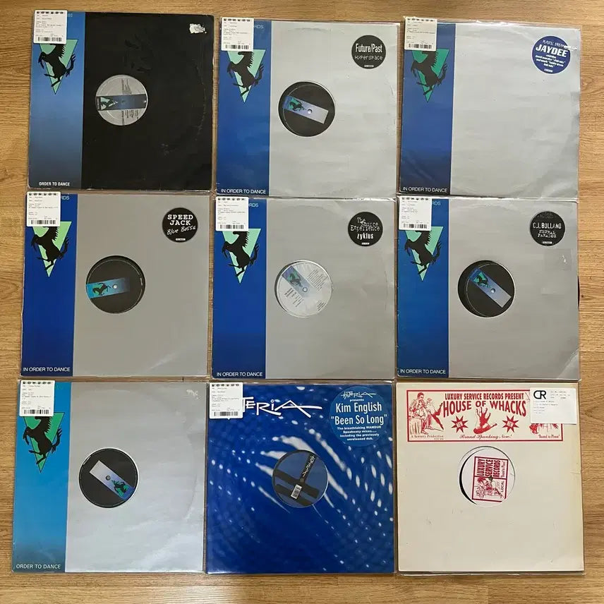 [BUNJANG] House Techno Record LP Collection (40 Records) / 하우스,테크노 레코드 LP house techno 40장 모음