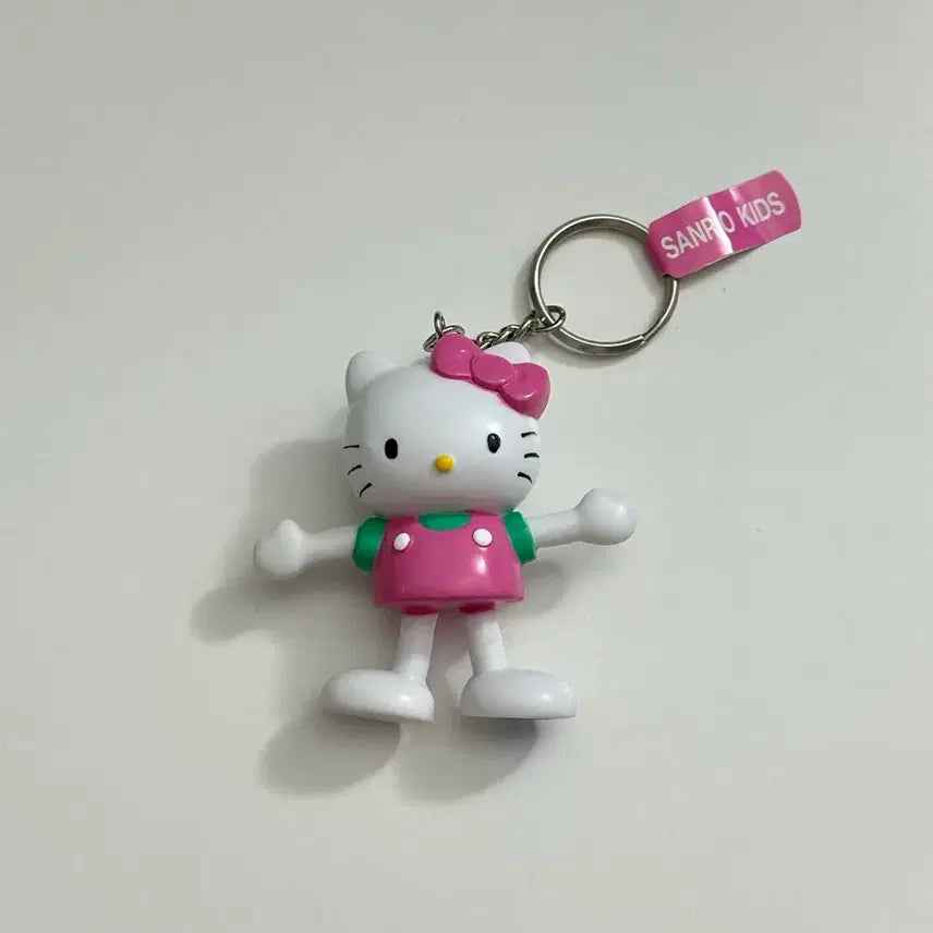 [BUNJANG] Vintage Hello Kitty Pink Bendable Figure / (새상품) 고전 키티 핑크 벤더블
