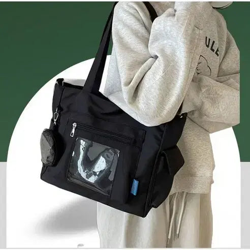 [BUNJANG] Transparent Shoulder Bag Crossbody Bag / [원가 아래]이타백 덕질가방 콘서트가방 투명 숄더백 크로스백