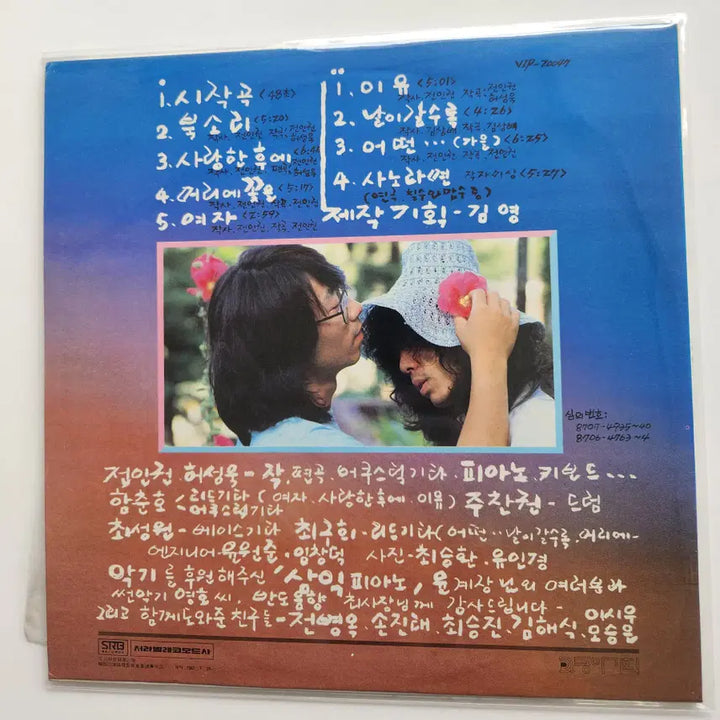 [BUNJANG] Jeon In-kwon, Heo Sung-wook 1979-1987 LP / 전인권,허성욱(1979-1987) LP / NM