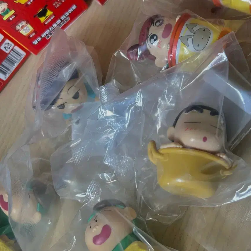 [BUNJANG] Crayon Shin-chan Ramen Stopper Figures (Set Available) / 짱구 라면스토퍼 피규어 / 맹구 짱구 철수 유리 훈이 수지