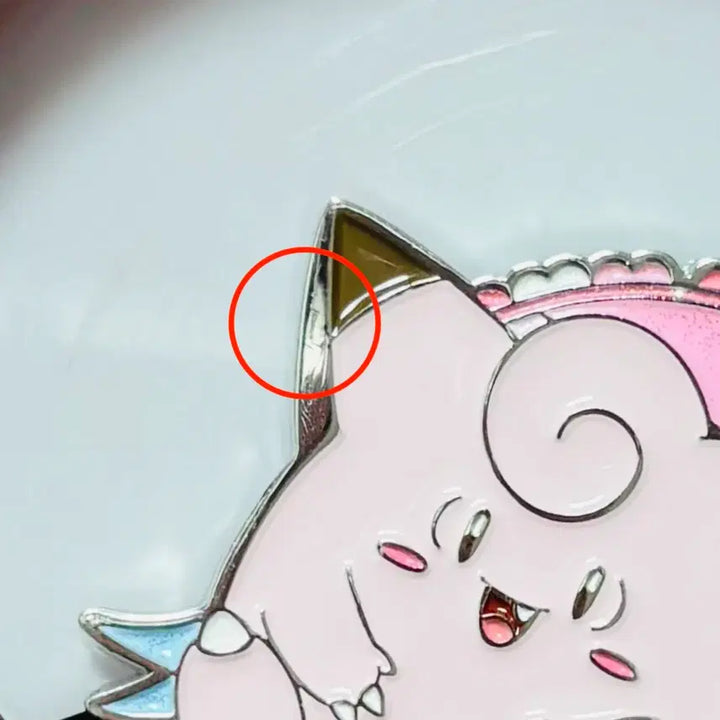 [BUNJANG] Pokemon 1st Edition Random Badge - Clefairy / 포켓몬 100 랜덤뱃지 1탄 - 삐삐