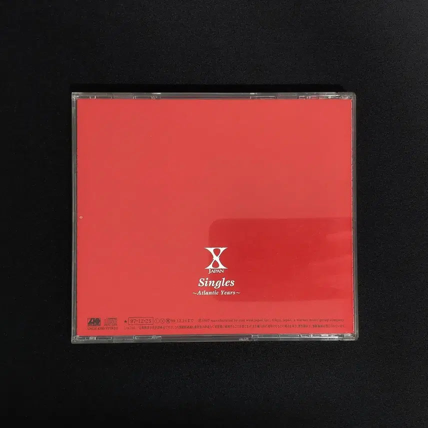 [BUNJANG] X Japan Singles ~Atlantic Years~ CD / X JAPAN, Singles ~Atlantic Years~